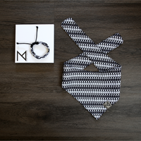 Thumbnail for Premium Designer Dog Bandana with Matching Bracelet
