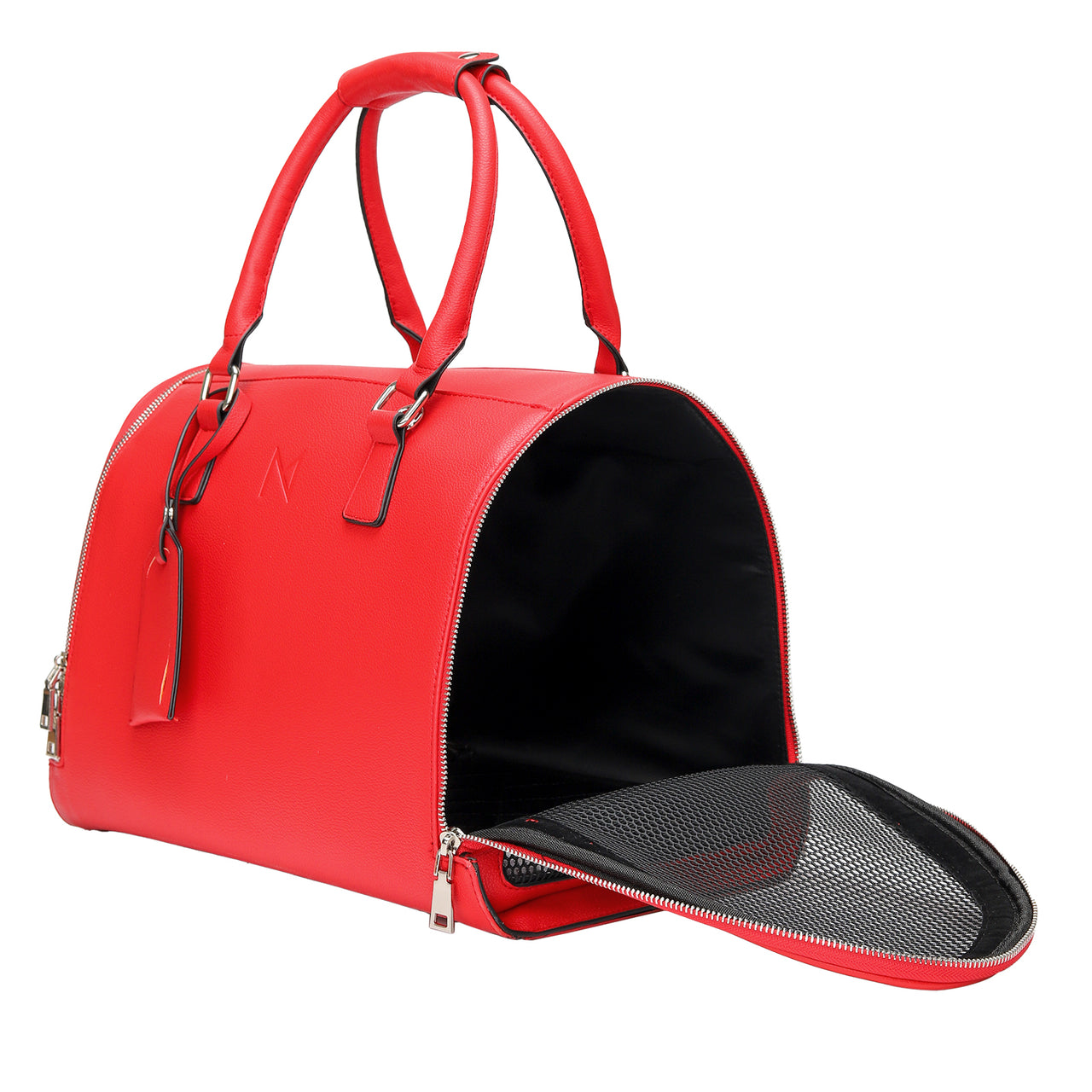 Eco Friendly Leather Pet Carrier Bag