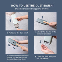 Thumbnail for pet hair remover brush for clothing or furniture