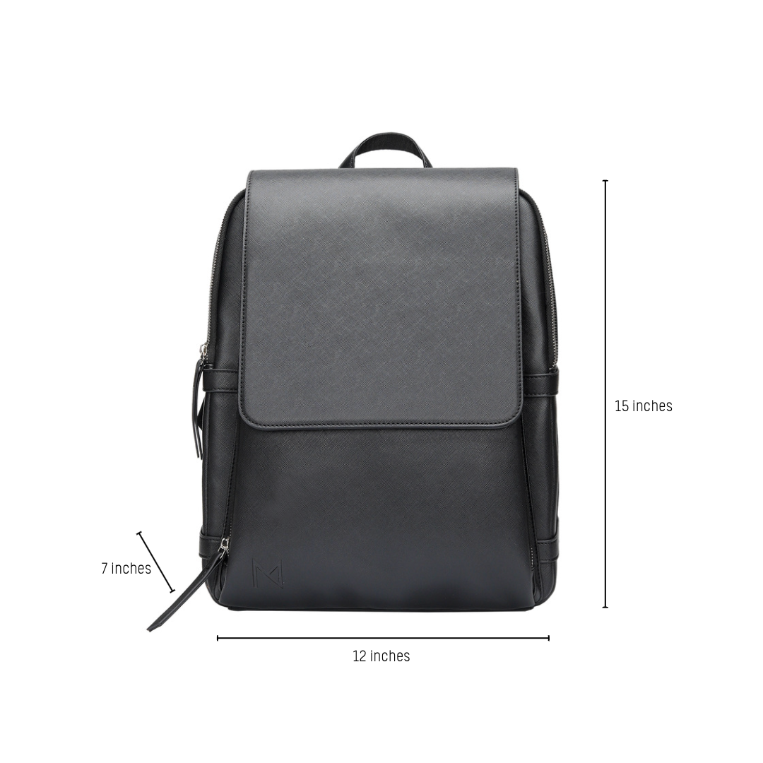 Sustainable Leather Pet Travel Backpack